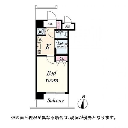 間取り図　1K