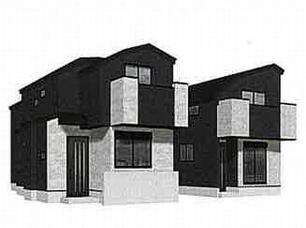 1号棟　建物完成予想図