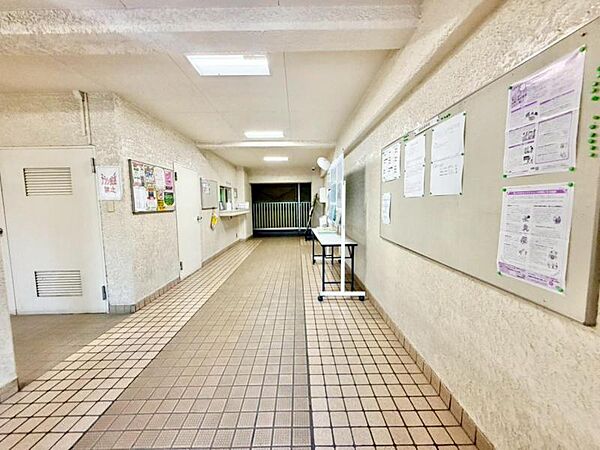 管理が行き届いた清潔感のあるエントランス。