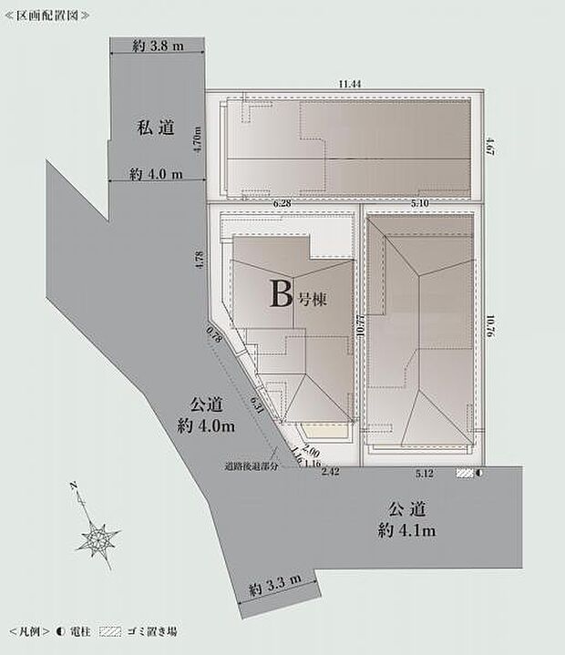 B区画図