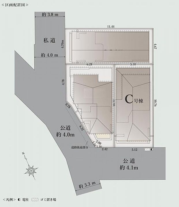 C区画図