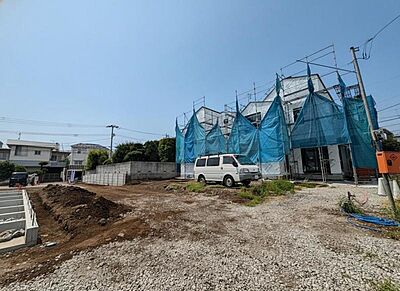外観：東雪谷2丁目の新築分譲・全9棟。4部屋で将来も安心、LDK20帖以上でくつろぎの中心が広い家。