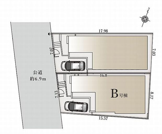 B号棟区画図