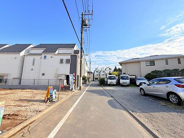 図面だけでは分からない現地の雰囲気もご確認くださいませ。