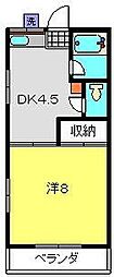 間取図画像 1DK