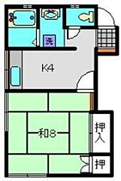 間取図画像 1K