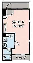 GRATES ワンルームの間取図画像