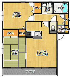 メゾンボヌール　AB棟 1階