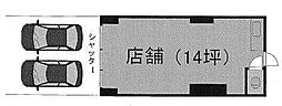 西口マンションの間取図画像