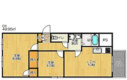 JR片町線(学研都市線) 四条畷駅 徒歩5分 4階/-