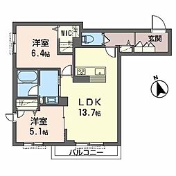シャーメゾンSAWA (シャーメゾンサワ) 2階