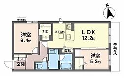 JR片町線(学研都市線) 星田駅 徒歩6分 1階/-