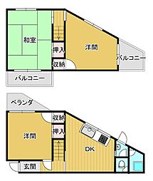 JR片町線(学研都市線) 野崎駅 徒歩18分