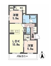JR片町線(学研都市線) 四条畷駅 徒歩8分 2階/-