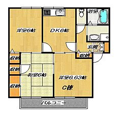 コーポラスツツミA棟B棟C棟D棟 1階