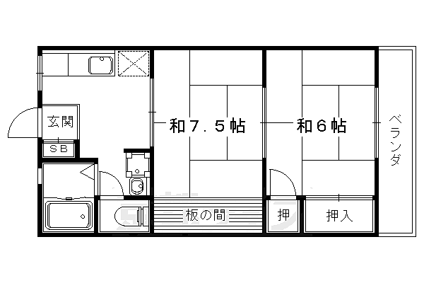 同じ建物の物件間取り写真 - ID:226060141253