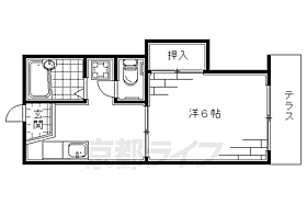 京都府京都市伏見区深草西浦町6丁目（賃貸アパート1K・1階・21.00㎡） その2