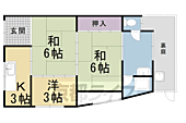 京都市伏見区向島二ノ丸町 2階建 築53年のイメージ