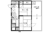 京都市南区八条通壬生下ル東寺町 2階建 築50年のイメージ