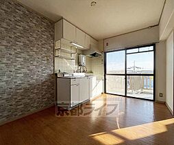 第二藤田マンション 401 4階3DKのリビング/ダイニング