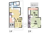 京都市伏見区深草下川原町 2階建 築49年のイメージ