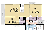 京都市南区八条内田町 3階建 新築のイメージ