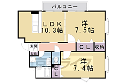 墨染駅 7.8万円