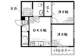 京都市伏見区深草中ノ島町 2階建 築6年のイメージ