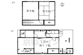 京都市南区西九条藤ノ木町 2階建 築65年のイメージ