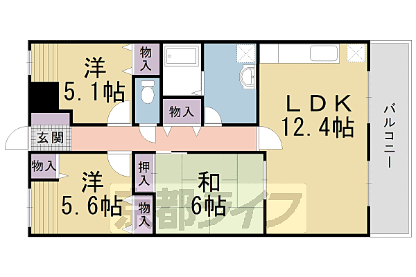 同じ建物の物件間取り写真 - ID:226064711681