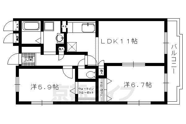 同じ建物の物件間取り写真 - ID:226065540028