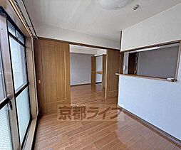 阪急京都本線 桂駅 徒歩20分の賃貸マンション 3階2DKのリビング/ダイニング