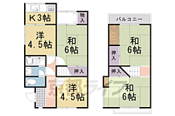 滝一文橋貸家 5Kの間取り