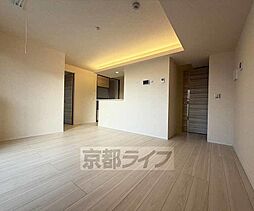 JR奈良線 稲荷駅 徒歩3分の賃貸アパート 2階2LDKのリビング/ダイニング