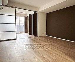 京阪本線 丹波橋駅 徒歩3分の賃貸アパート 2階1LDKのリビング/ダイニング