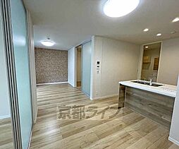 阪急嵐山線 嵐山駅 徒歩3分の賃貸アパート 2階2LDKのリビング/ダイニング