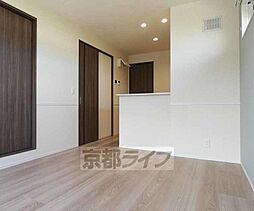 京阪宇治線 六地蔵駅 徒歩4分の賃貸アパート 1階1LDKのリビング/ダイニング