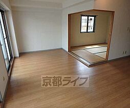 阪急京都本線 桂駅 徒歩14分の賃貸マンション 4階4LDKのリビング/ダイニング