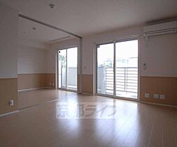 近鉄京都線 伏見駅 徒歩22分の賃貸アパート 2階2LDKのリビング/ダイニング