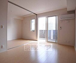 京阪本線 中書島駅 徒歩29分の賃貸アパート 3階1LDKのリビング/ダイニング