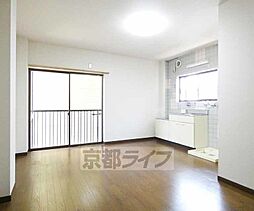 京阪本線 中書島駅 徒歩3分の賃貸アパート 2階ワンルームのリビング/ダイニング