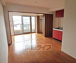 阪急京都本線 桂駅 徒歩9分の賃貸マンション 2階1LDKのリビング/ダイニング