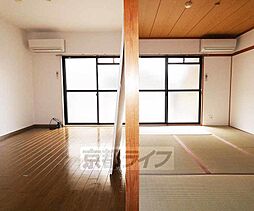 京阪本線 丹波橋駅 徒歩5分の賃貸マンション 1階3DKのリビング/ダイニング