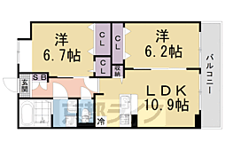 京阪本線 中書島駅 徒歩37分
