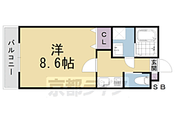 エステイトE桂川A棟 3階/303