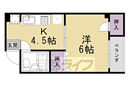ドゥエル嵯峨の荘 1階/102