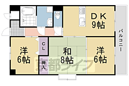 アネーロ長岡京 2階
