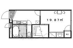 レオパレスカルム長岡京 1階