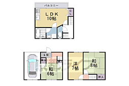 羽束師鴨川町貸家
