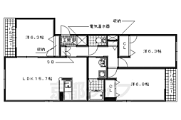 ホワイトヒルズ 3階